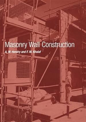 Immagine del venditore per Masonry Wall Construction venduto da GreatBookPricesUK