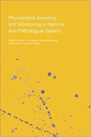 Imagen del vendedor de Phonological Encoding and Monitoring in Normal and Pathological Speech a la venta por GreatBookPricesUK