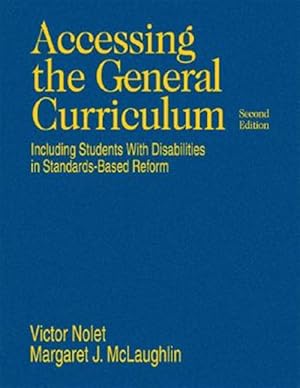 Bild des Verk�ufers f�r Accessing The General Curriculum : Including Students With Disabilities In Standards-based Reform zum Verkauf von GreatBookPricesUK
