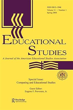 Seller image for Computing and Educational Studies : A Special Issue of Educational Studies for sale by GreatBookPricesUK