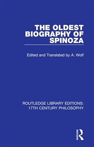 Immagine del venditore per Oldest Biography of Spinoza venduto da GreatBookPricesUK