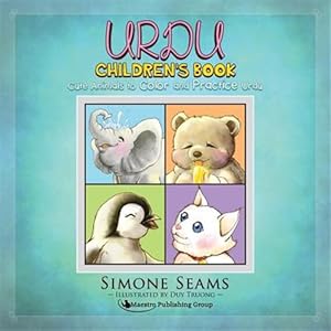 Imagen del vendedor de Urdu Children's Book: Cute Animals to Color and Practice Urdu a la venta por GreatBookPrices