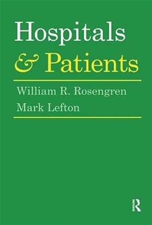 Immagine del venditore per Hospitals and Patients venduto da GreatBookPricesUK