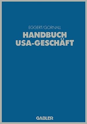 Bild des Verk�ufers f�r Handbuch USA-Gesch�ft zum Verkauf von preigu