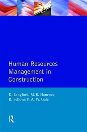 Immagine del venditore per Human Resources Management in Construction venduto da GreatBookPricesUK