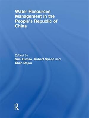 Imagen del vendedor de Water Resources Management in the People's Republic of China a la venta por GreatBookPricesUK