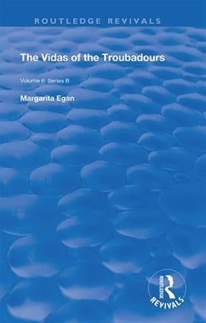 Immagine del venditore per Vidas of the Troubadours venduto da GreatBookPricesUK