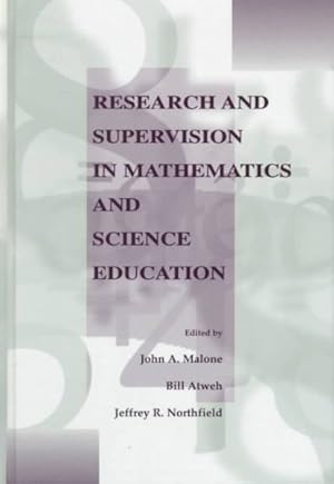 Seller image for Research and Supervision in Mathematics and Science Education for sale by GreatBookPricesUK