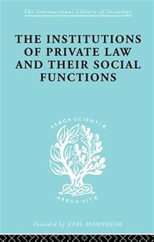 Immagine del venditore per Inst of Private Law Ils 208 venduto da GreatBookPricesUK