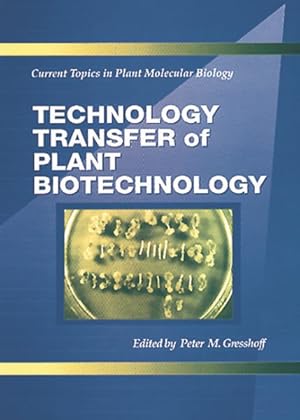 Immagine del venditore per Technology Transfer of Plant Biotechnology venduto da GreatBookPricesUK