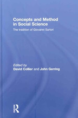 Seller image for Concepts & Methods in Social Science : The Tradition Of Giovanni Sartori for sale by GreatBookPricesUK