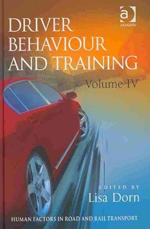 Bild des Verk�ufers f�r Driver Behaviour and Training zum Verkauf von GreatBookPricesUK