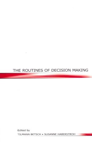 Seller image for Routines of Decision Making for sale by GreatBookPricesUK