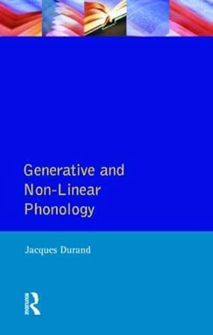 Seller image for Generative and Non-Linear Phonology for sale by GreatBookPricesUK