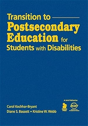 Seller image for Transition to Postsecondary Education for Students with Disabilities for sale by GreatBookPricesUK