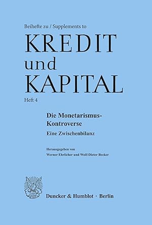 Seller image for Die Monetarismus-Kontroverse. | Eine Zwischenbilanz. for sale by preigu