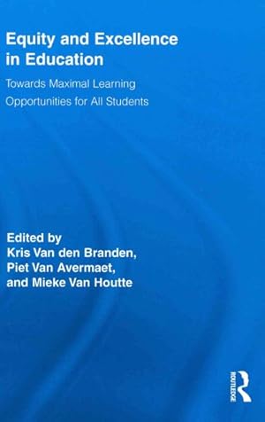 Immagine del venditore per Equity and Excellence in Education : Towards Maximal Learning Opportunities for All Students venduto da GreatBookPricesUK