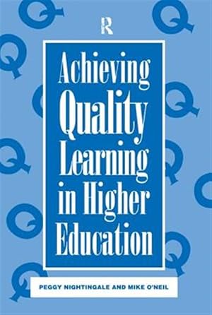 Immagine del venditore per Achieving Quality Learning in Higher Education venduto da GreatBookPricesUK
