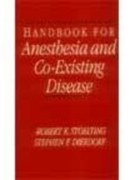Bild des Verk�ufers f�r Handbook for Anaesthesia and Co-Existing Disease zum Verkauf von Blue Vase Books
