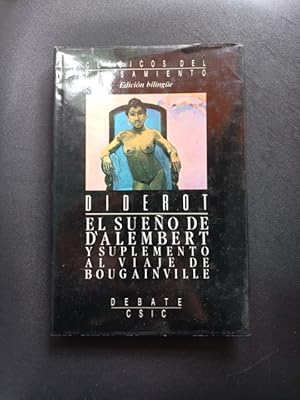 Immagine del venditore per El sueo de d'Alembert ; y Suplemento al viaje de Bougainville venduto da Vrtigo Libros