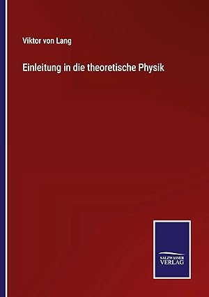 Imagen del vendedor de Einleitung in die theoretische Physik a la venta por preigu