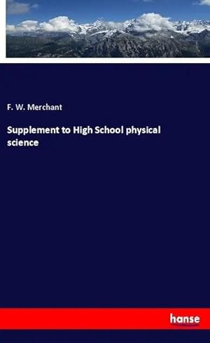 Seller image for Supplement to High School physical science for sale by preigu