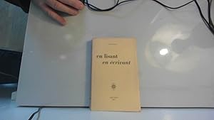 Bild des Verkufers fr En Lisant en crivant zum Verkauf von JLG_livres anciens et modernes