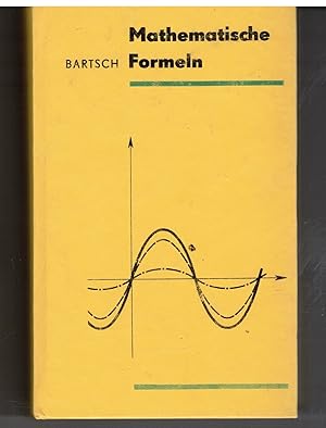 Bild des Verk�ufers f�r Mathematische Formeln zum Verkauf von B�cherpanorama am Johannisbad
