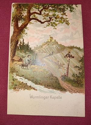 Seller image for Wurmlinger Kapelle - UDB colour lithograph Postcard for sale by Antiquarian Bookshop