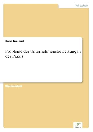Immagine del venditore per Probleme der Unternehmensbewertung in der Praxis venduto da preigu