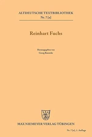 Immagine del venditore per Heinrichs des Glichezares Reinhart Fuchs venduto da preigu