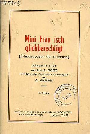 Seller image for Mini Frau isch glichberechtigt (l'�mancipation de la femme) - 2.Ufflaa for sale by Le-Livre