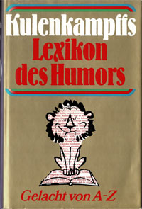 Immagine del venditore per Kulenkampffs Lexikon des Humors venduto da Sch�ling Buchkurier
