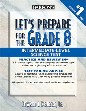 Seller image for Let's Prepare for the Grade 8 Intermediate-Level Science Test for sale by Goodwill of Silicon Valley