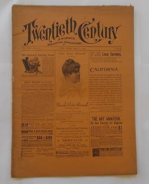 Immagine del venditore per Twentieth Century (Vol. VIII No. 18 - May 5, 1892): A Weekly Radical Magazine venduto da Bloomsbury Books