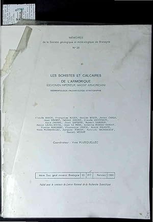 Bild des Verk�ufers f�r Les Schistes et Calcaires de l'Armorique. Memoires Nr. 23. zum Verkauf von Antiquariat Bookfarm