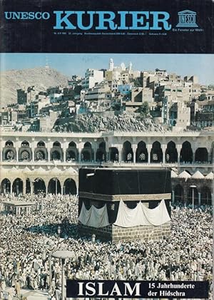 Immagine del venditore per Unesco Kurier. Nr. 8/9 1981. 22. jahrgang. Islam 15 Jahrhunderte der Hidschra. Aus dem Inhalt: Amadou-Mahtar M'Bow - Die Botschaft des Islam. Die Hidschra am Anfang des 15. Jahrhunderts / Muhammad Hamidullah - Das Leben des Propheten. Wie der Islam entstand / Habib Chatty - Der Islam und die Offenbarungsreligionen/ Ziyauddin Babakhan - Die Mohammedaner in der UdSSR / Siti Baroroh Baried - Indonesien: Zum reinen Islam zur�ck / Sulayman S. Nyang - Die Koranschule f�rdert die Sprachbildung in Afrika / u. a. venduto da Antiquariat Carl Wegner