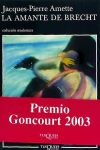 Seller image for La amante de Brecht for sale by Agapea Libros