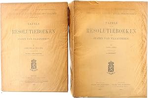 Imagen del vendedor de Tafels van de resolutieboeken der Staten van Vlaanderen. a la venta por Untje.com