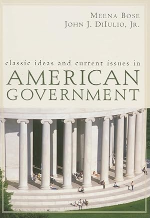 Immagine del venditore per Classic Ideas and Current Issues in American Government venduto da Off The Shelf