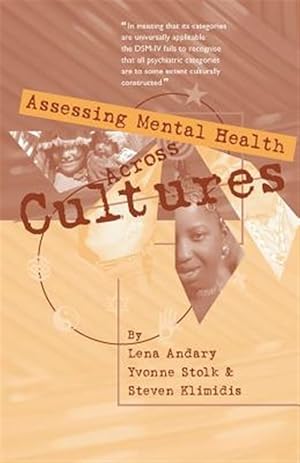 Imagen del vendedor de Assessing Mental Health Across Cultures a la venta por GreatBookPrices