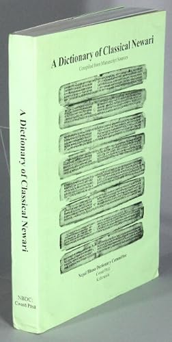 バイヤー厳選用品 A manuscript from compiled Newari classical of dictionary 文化、民俗