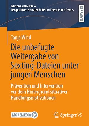 Imagen del vendedor de Die unbefugte Weitergabe von Sexting-Dateien unter jungen Menschen a la venta por moluna