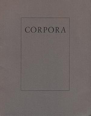 Seller image for Antonio Corpora Mai - Juin 1972 for sale by Fellner Art Books