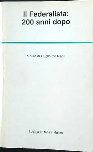 Imagen del vendedor de Il Federalista: 200 anni dopo a la venta por Miliardi di Parole