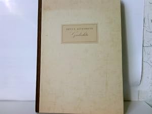 Seller image for Fritz E. Autenrieth Gedichte - mit einem Lebenslauf von Fritz Eduard Autenrieth erstellt von Hulda Autenrieth Gander Sonntag 15. Februar 1987 (lose inliegend). for sale by ABC Versand e.K.