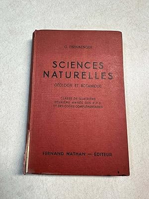 Bild des Verk�ufers f�r Sciences naturelles g�ologie et botanique - programme du 14 avril 1938 zum Verkauf von D�mons & Merveilles