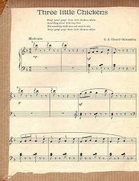 Seller image for Three Little Chicken . Piano Solo for beginners for sale by Elena
