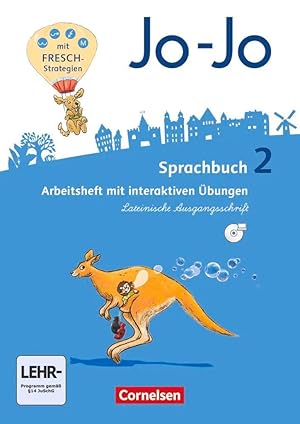 Bild des Verk�ufers f�r Jo-Jo Sprachbuch - Allgemeine Ausgabe - Neubearbeitung 2016. 2. Schuljahr - Arbeitsheft in Lateinischer Ausgangsschrift mit CD-ROM | Mit interaktiven �bungen auf scook.de und CD-ROM zum Verkauf von preigu