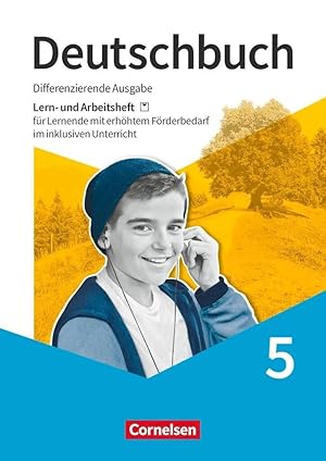 Bild des Verk�ufers f�r Deutschbuch 5. Schuljahr - Lern- und Arbeitsheft f�r Lernende mit erh�htem F�rderbedarf im inklusiven Unterricht | Arbeitsheft mit L�sungen zum Verkauf von preigu